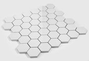 Roy White 2x2 Hexagon Polished Porcelain Mosaic
