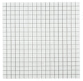 White Tile Roy White Matte Porcelain Mosaic