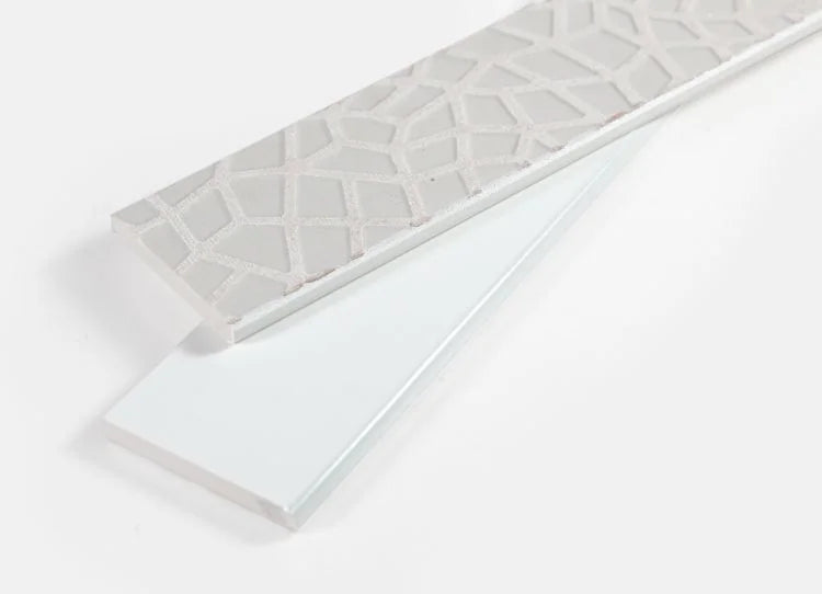 Roy White 3x12 Bullnose Polished Porcelain Trim