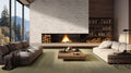 Royal White 6x24 Panel Splitface Quartzite Ledger Stone