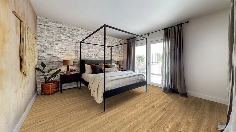 Royal White 9x18 Corner Splitface Quartzite Ledger Stone