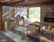 Rustic Gold 16x16 Gauged Slate Tile