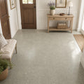 Rustic Green (Sea Grass) 12x12 Honed Natural Limestone Tile — Foyer floor