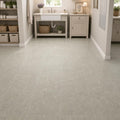 Rustic Green (Sea Grass) 12x12 Polished Natural Limestone Tile — Basement floor