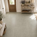 Rustic Green (Sea Grass) 12x12 Polished Natural Limestone Tile — Foyer floor