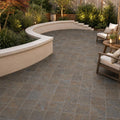 Rustic Slate Paver 6x6 Natural 1.25 inch — Backyard patio