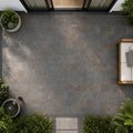 Rustic Slate Paver 8x16 Natural 1.25 inch — Backyard patio