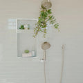 S-Series Soft Sage Scallop Mesh Glossy Ceramic / Porcelain Mosaic