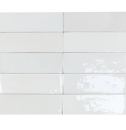 Safi Collection White 2x6.3 Glossy Ceramic Tile