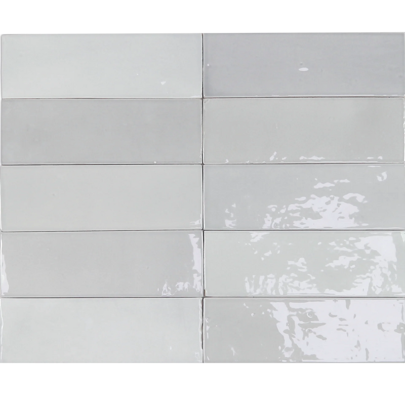 Safi Collection Grey 2x6.3 Glossy Ceramic Tile