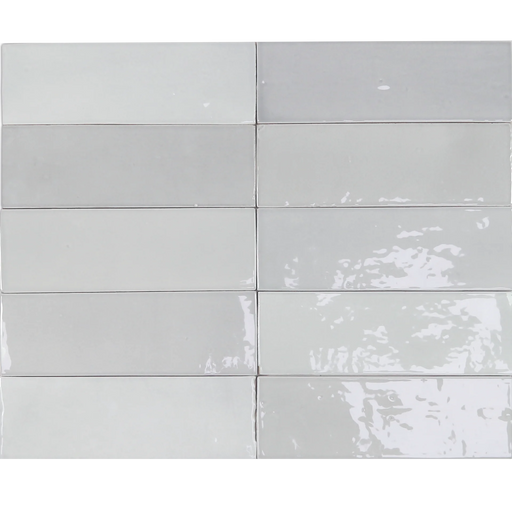 Safi Collection Grey 0.43x6.3 Glossy Ceramic Trim