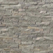 Sage Green 6x24 Panel Splitface Quartzite Ledger Stone