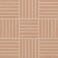 Sahara Cotto 11.75x11.75 5/8x4 Crosshatch Matte Porcelain Mosaic
