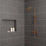 Sahara Dark 12x3 Pressed Matte Ceramic Field Tile