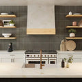 Sahara Dark 1x12 Matte 11.75x11.75 Glass Mosaic