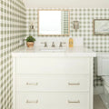Sahara Ecru 11.75x11.75 Crosshatch 5/8x4 Matte Porcelain Mosaic