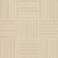 Sahara Ecru 11.75x11.75 Crosshatch 5/8x4 Matte Porcelain Mosaic