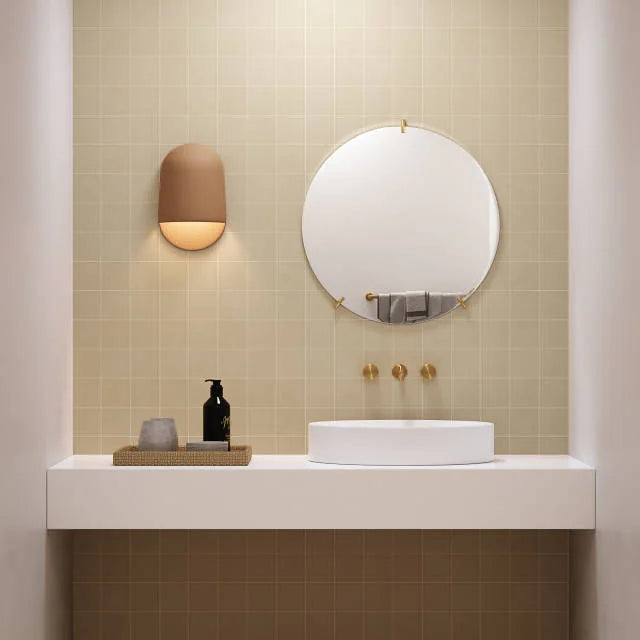 Sahara Ecru 11.75x11.75 Square 4x4 Matte Marble Mosaic