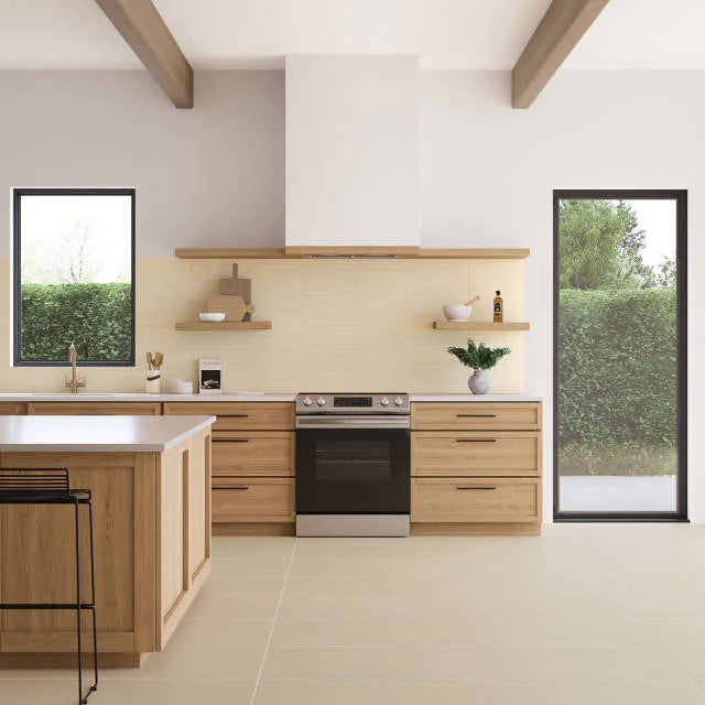 Sahara Ecru 11.75x11.75 1x12 Matte Porcelain Mosaic