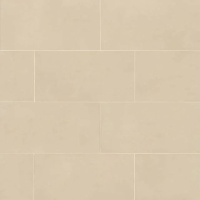 Sahara Ecru 12x24 Rectified Matte Ceramic Field Tile