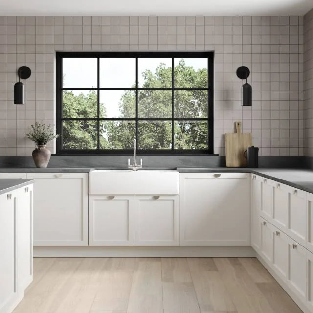 Sahara Grey 11.75x11.75 4x4 Square Matte Porcelain Mosaic