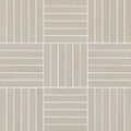 Sahara Grey Crosshatch 5/8x4 Matte Glass Mosaic