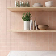 Sahara Rose 11.75x11.75 Square Matte Glass Mosaic Tile