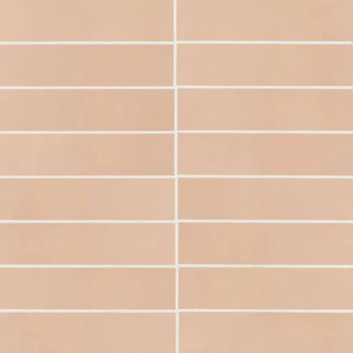 Sahara Rose 12x3 Pressed Field Matte Ceramic Tile