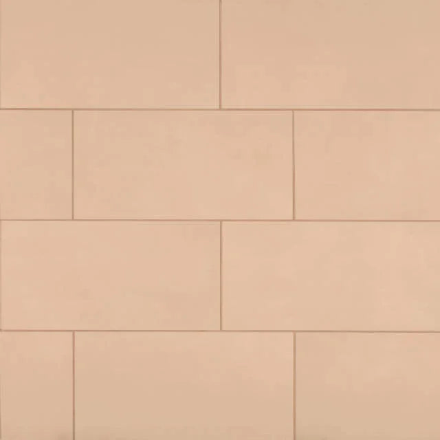 Sahara Rose 24x12 Rectified Field Matte Ceramic Tile