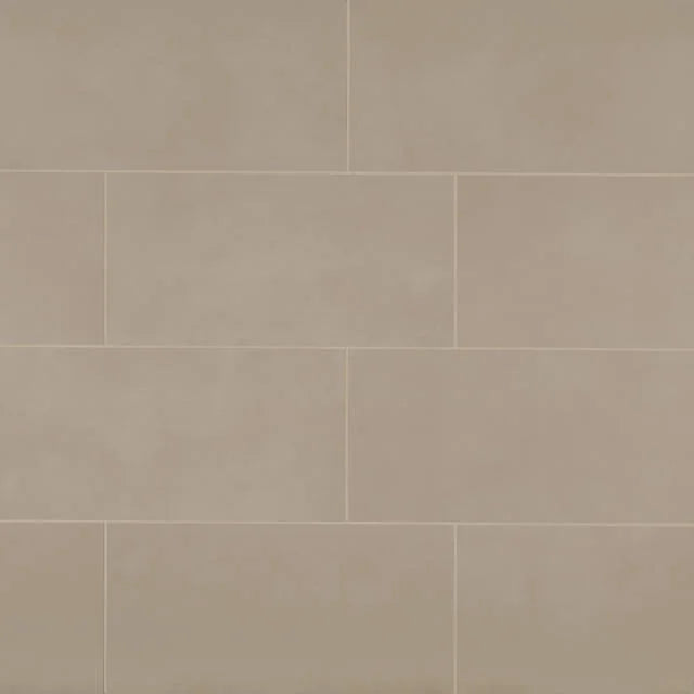 Sahara Taupe 24x12 Rectified Field Matte Ceramic Tile