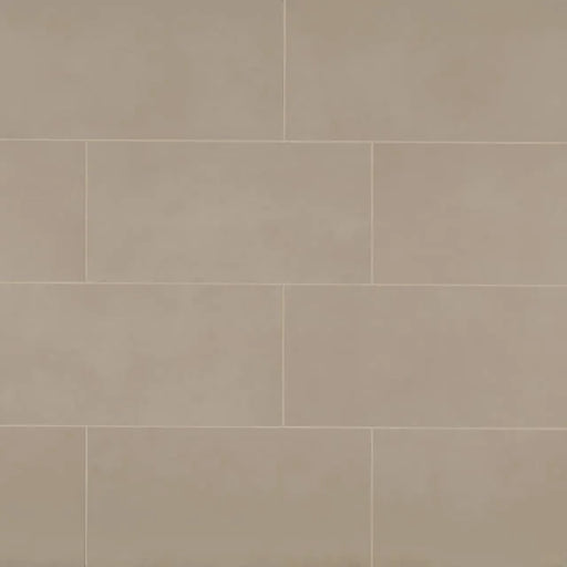 Sahara Taupe 24x12 Rectified Field Matte Ceramic Tile