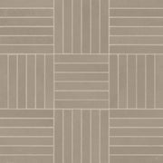 Sahara Taupe Crosshatch 11.75x11.75 Matte Porcelain Mosaic Tile