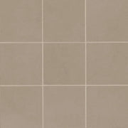 Sahara Taupe 4x4 11.75x11.75 Square Matte Porcelain Mosaic