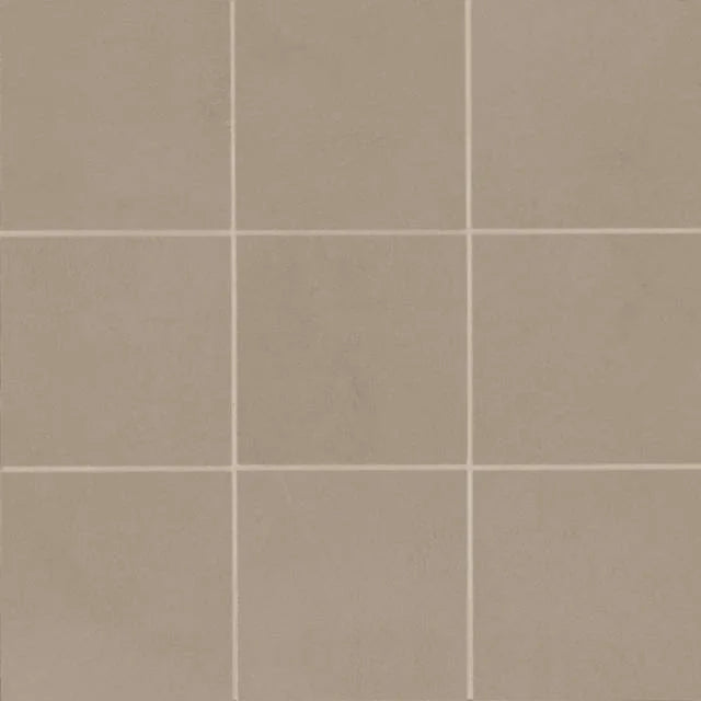 Sahara Taupe 4x4 11.75x11.75 Square Matte Porcelain Mosaic