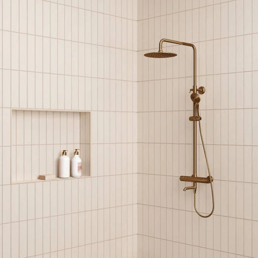 Sahara White 12x3 Matte Pressed Ceramic Field Tile