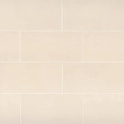 Sahara White 24x12 Matte Rectified Ceramic Field Tile