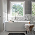 Sahara Dark 1x12 Matte 11.75x11.75 Glass Mosaic