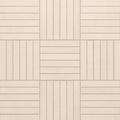 Sahara White Crosshatch 5/8x4 Matte 11.75x11.75 Porcelain Mosaic