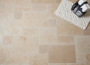 Salem Grey Tumbled Lyon Pattern Marble Paver