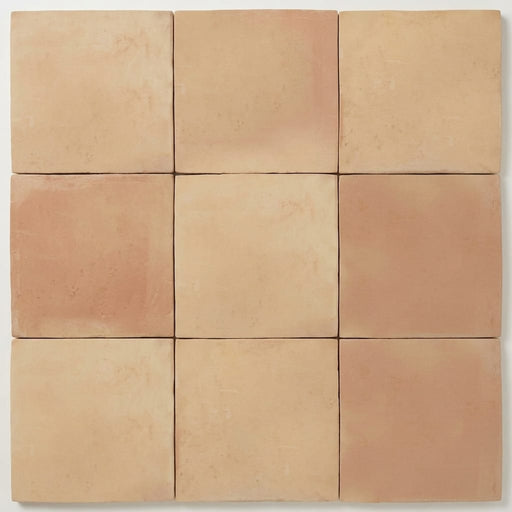 Saltillo Regular Edge 12x12 Natural Terracota Paver close-up
