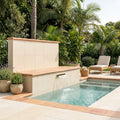 Saltillo Regular Stair Coping Terracota 12x12 Natural Pool pool coping — Swimming Pool raised bond beam cap