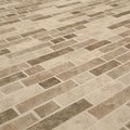 Sandhills Interlocking Pattern Misc. 0.24 Inch Glass Mosaic Tile