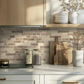 Sandhills Interlocking Pattern Misc. 0.24 Inch Glass Mosaic Tile