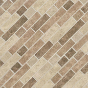 Sandhills Interlocking Pattern Misc. 0.24 Inch Glass Mosaic Tile