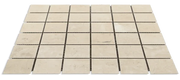Travertine/Marble Mosaics Sandy Beige 12x12 Polished Natural Marble Mosaic