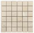 Travertine/Marble Mosaics Sandy Beige 12x12 Polished Natural Marble Mosaic