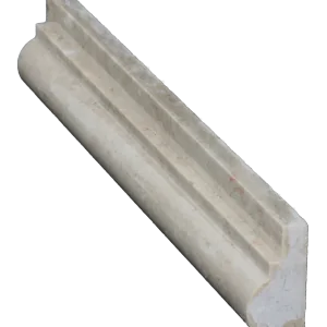 Liners Sandy Beige 2x12 Natural Veined Marble Trim