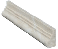Liners Sandy Beige 2.5x12 Natural Veined Marble Trim