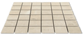 Travertine/Marble Mosaics Sandy Beige 12x12 Honed Natural Marble Mosaic