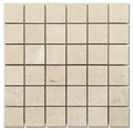 Travertine/Marble Mosaics Sandy Beige 12x12 Honed Natural Marble Mosaic